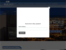 Tablet Screenshot of bluegateworld.com